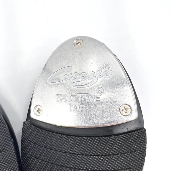 Capezio Womens Size 5 3800 Mary Jane Black Patent Buckled‎ Dance Tap Shoes - Picture 11 of 13